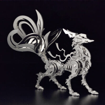 Steel Monster Large Nine-Tailed Fox 3D Metal Puzzle